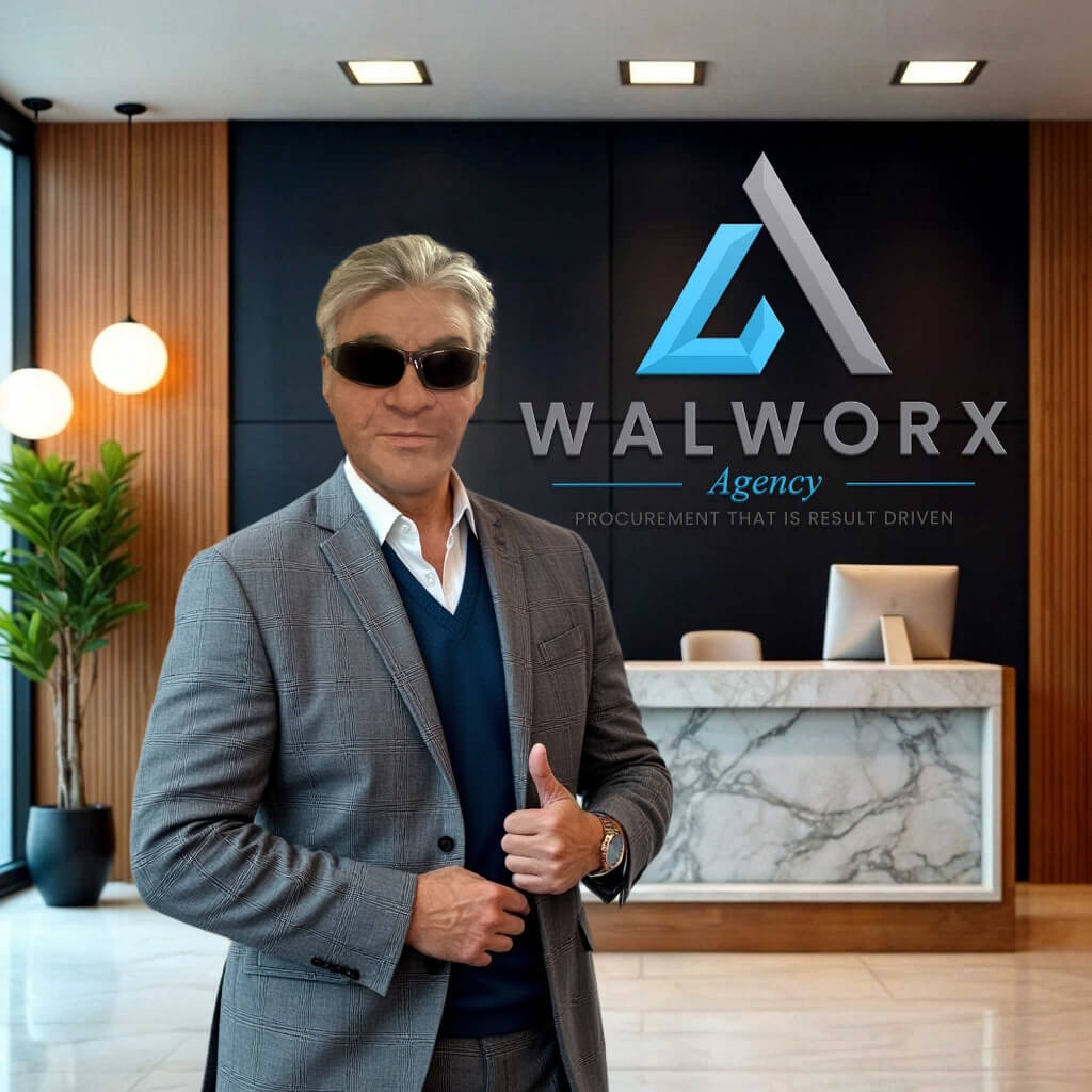 Photo of Michael Worx Werich, the brain behind Walworx Agency